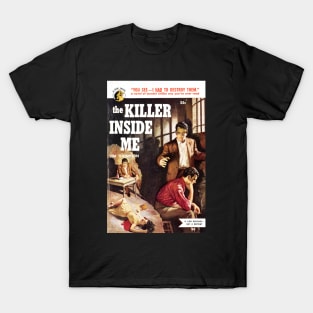 'The Killer Inside Me' Paperback Cover Art T-Shirt